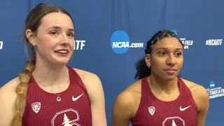 Stanford Freshman Duo Of Roisin Willis and Juliette Whittaker Go 1-2 At NCAA 800
