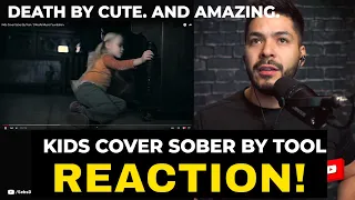 Kids Cover Sober By Tool (Reaction!) | dude I can't handle this