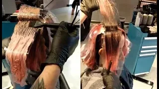 Flamboyage hair color technique & tips - Multi tonal Flamboyage hair