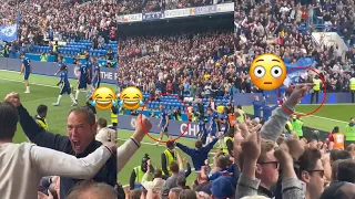 🔥“Mad Reactions” to Pulisic’s Last Minutes Goal at Stamford Bridge😂 Fans Go “Crazy” in stands🤭