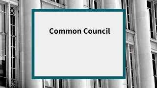 Common Council: Meeting of August 31, 2021