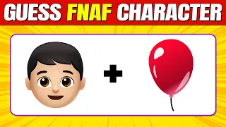 Guess the FNAF Character by Voice & Emoji - Fnaf Quiz | Five Nights At Freddys | Chica, Foxy, Freddy