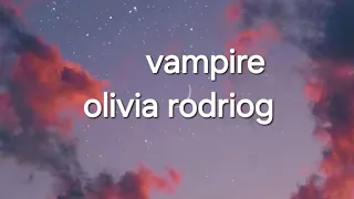 vampire olivia rodrigo lyrics video