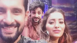 Asha negi ravi dubey karan wahi  masti on the set of entertainment ki raat