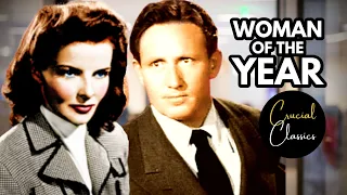 Woman of the Year 1942, Katharine Hepburn, Spencer Tracy full movie reaction