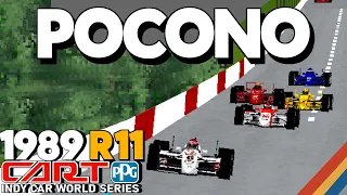 Pocono 500 - Full Race - 1989 CART Round 11 - Indycar Racing II