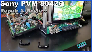 Fixing the Cheapest PVM on eBay! Quick CRT Repair - Sony PVM 8042Q
