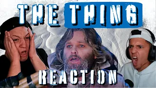 The Thing (1982) MOVIE REACTION!!! FIRST TIME WATCHING!!! [REUPLOAD]