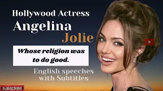 MNG English Speech | Angelina Jolie | United Nations | English Subtitles.