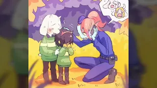 Kris , frisk , chara [ Rather Be ]