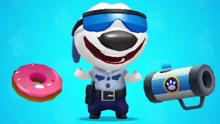 Talking Tom Splash Force Officer Hank all worlds Gameplay Android ios