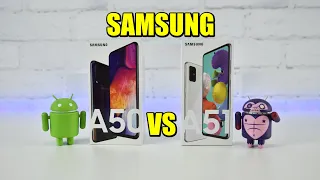 Что выбрать? Samsung A50 или Samsung A51