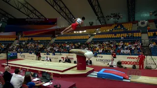 SHIRAI Kenzo (JPN) - 2018 Artistic Worlds, Doha (QAT) - Qualifications Vault 1