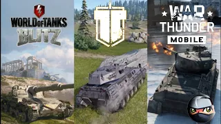 World of Tanks Blitz VS Tank Company VS War Thunder Mobile Comparison. Which one is the best?