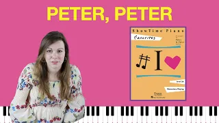 Peter, Peter (ShowTime Piano Favorites)