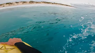 MOST SATISFYING GLASSY WAVES! POV BODYBOARDING