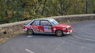 64ème rallye critérium des cévennes 2023 moderne (ES1,4 et 8), bigs shows and mistakes