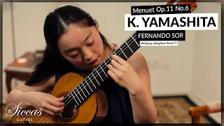 Kanahi Yamashita plays Menuet Op.11 No.6 in A-Major by Fernando Sor on a W. Jellinghaus Torres 77