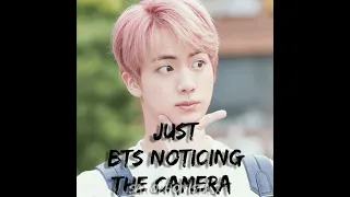 JUST BTS NOTICING THE CAMERA📷||🤣🤣🤣||