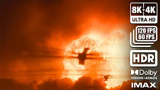 Harkonnens attack House Atreides on Planet Arrakis | Dune | 4K & 8K HDR | 60FPS | Dolby Atmos & HDR