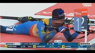 Sprint Hommes Ruhpolding - BIATHLON 2022