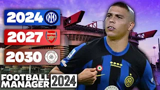 SIMULO 15 STAGIONI LA NUOVA CARRIERA DI RONALDO IL FENOMENO - FOOTBALL MANAGER 2024 @Skoko_97