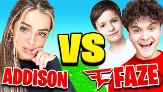 Addison Rae Vs FaZe Clan on Fortnite