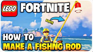 How to Make a Fishing Rod in LEGO FORTNITE (Easy Method)