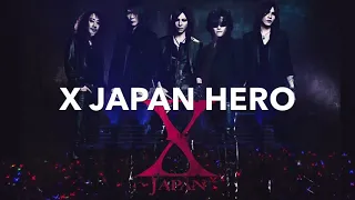 X JAPAN HERO PV (fanmade) with Lyrics 英語の歌詞