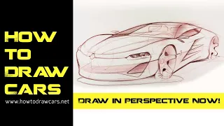 Car Design Drawings - Secrets of Drawing a Car in Perspective
