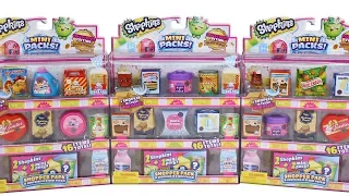 Shopkins Season 10 Mini Packs Collector's Edition Shopper Pack Unboxing Toy Review