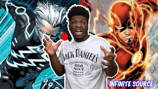 FLASH VS QUICKSILVER [THE RAP BATTLE] EXTENDED + REMASTERED REACTION