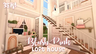 Minami Oroi Roblox Bloxburg Speedbuild Blush Pink Loft House - April 26 2021