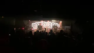 BOOZE & GLORY "Three Point + I'm Still Standing + Only Fools Get Caught" (Paris Gibus 24/11/2019)