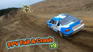 FPV Fail & Crash | COMPILATION #9 - drift and swim