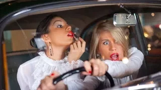 Подборка аварий дтп с женщинами за рулём аварии дтп приколы 2017