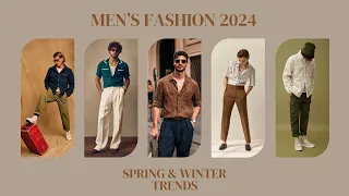 Top 10 Wearable Spring 2024 Men Fashion Trends | Fall streetwear outfit ideas for men 2024