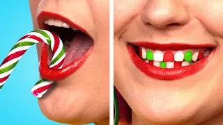 How to SNEAK SNACKS into a CHRISTMAS PARTY! Food Sneaking Ideas & Funny Situations by Crafty Panda
