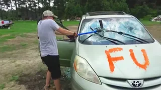 Destroying My Friend's Car And Surprising Him With A New One - Slime