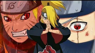 Naruto e Kakashi Vs Deidara Dublado | Naruto Shippuden Dublado