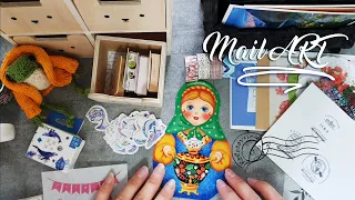 Postcrossing. Оформление открыток, сбор конверта и новый фолдер.