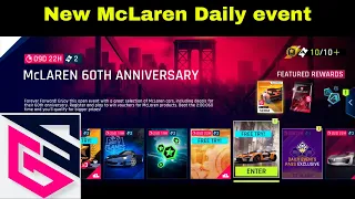 Asphalt 9 - McLaren 60th Anniversary - Free tokens and Senna Blueprints - Top 10% Touchdrive