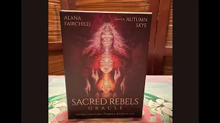 Sacred Rebels Oracle #flipthrough by #alanafairchild