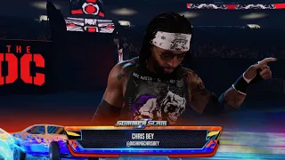 WWE 2K24 MYRISE UNDISPUTED CHRIS BEY VS DIRTY DOM QUALIFYING UNDISPUTED UNIVERSAL CHAMPIONSHIP MATCH