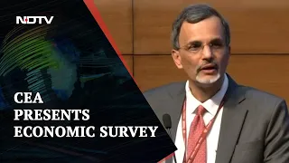 Economic Survey 2023 | Chief Economic Adviser Presents Economic Survey | NDTV 24x7 Live TV