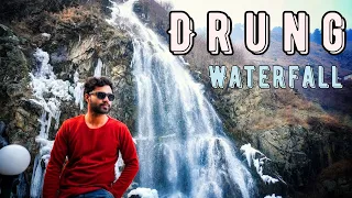 Drung Waterfall | How to reach Drung /Frozen Waterfall Kashmir | Tungmarg | Gulmarg | Kashmir EP 8