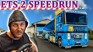 ETS 2 Speedrun - Renault MAGNUM mit Tankwagen: Scharfes DUEL mit Hi2er - Euro Truck Simulator 2