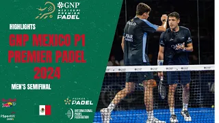 Highlights 🚹 Tapia/Coello Vs Navarro/Sanyo | GNP Mexico P1 Premier Padel 2024 | Semifinal | Resumen
