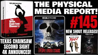 THE SECOND SIGHT 4K TEXAS CHAINSAW MASSACRE ANNOUNCED! | THE PHYSICAL MEDIA REPORT #145