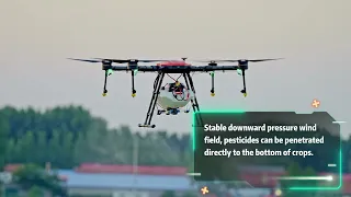 4 Axis 10L Agricultural Spraying Drones Crop Aircraft Mist Agriculture Farm Sprayer UAV